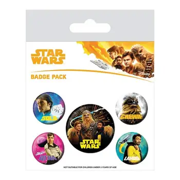 

Han Solo Movie Badge Pack (pin badges Pack)