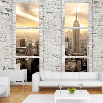 

Wall mural-New York: view from the window - 100x70 cm