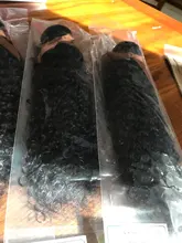 Mechones rizados malayos con cierre extensiones de cabello humano mechones con cierre Styleicon 3 mechones rizados con cierre