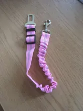 Suministros para mascotas para cinturón de seguridad de coche cinturón de silla para perro correa del cinturón del vehículo ajustable acolchado elástico reflectante de seguridad para perro gato