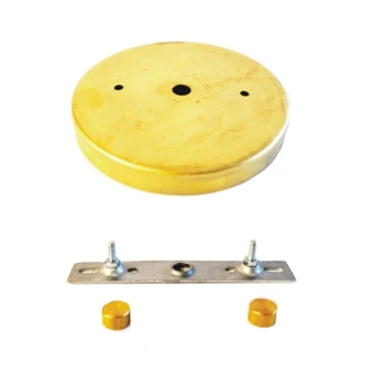 

Brass stand 118mm x 15mm bumpered decorative