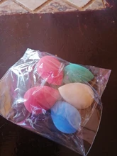 5 unids/set venta al por mayor Mini esponja de maquillaje forma de huevo maquillaje suave Fundación puff corrector mezclado maquillaje cosmético esponja