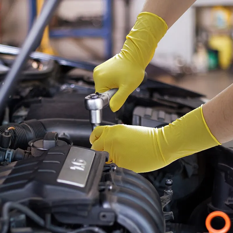 Why Do Mechanics Wear Nitrile Gloves? Personal Protective