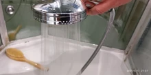 Nozzle Spray Shower-Head Bath Rainfall High-Pressure Water-Saving Chrome High-Quality