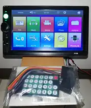 Podofo 2 din coche Radio 7 HD Autoradio Multimedia Player 2DIN pantalla táctil audio de coche estéreo de coche MP5 Bluetooth TF USB FM Cámara