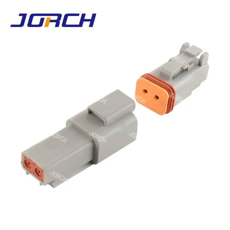 deutsch dt conector elétrico fêmea macho impermeável com terminais verdes