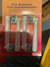 Recambios cepillos dientes oral b, cabezas de cepillo de dientes para Oral B eléctrico Advance Pro salud triunfo 3D Excel vitalidad 4 Uds