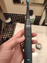 Electric Toothbrush Replacement-Heads Travel-Box Seago Sonic Rechargeable Adult SG-575