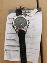 Dropshipping. Exclusivo. Reloj de los hombres relojes hombre reloj de pulsera para hombres reloj deporte impermeable reloj de pulsera doble pantalla horas marca SANDA #739