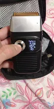Afeitadora profesional para hombres, máquina de afeitar eléctrica con motor rotativo y papel de aluminio, Limpieza del cabello
