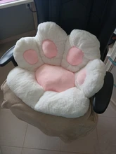 Almohada de felpa con forma de pata para niños, cojín de asiento de Animal, pequeño sofá de felpa, decoración de silla para el hogar, regalo de invierno, 1 unidad