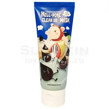 

Cleansing for narrowing pores mask face film elizavecca hell pore clean up mask