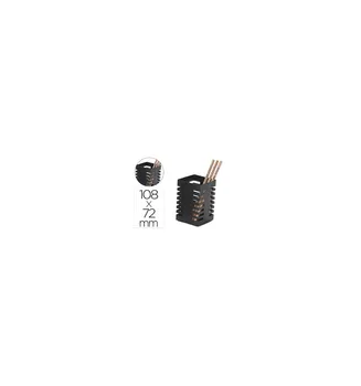 

CUBILETE holder Q-CONNECT METAL square black diameter 72 MM height 108 MM