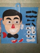 Juguetes artesanales para guardería, pegatinas de tela de fieltro hechas a mano, ayuda en Enseñanza