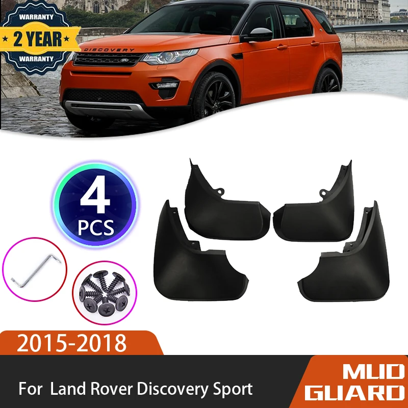 

Mudguard For Land Rover Discovery Sport 2015~2018 L550 Wheel Fender Splash Flap Wheel Arch Pads 4-Piece Set Of Car Accessories