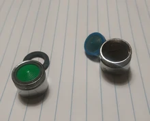 Aireador de cobre para ahorro de agua para baño, de la llave burbujeador, boquilla de red, burbujeador, flor suave, flores para la boca, prevención de salpicaduras