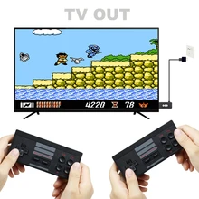 

Wireless Portable Handheld USB TV Video Game Console Build In 1800 Retro Classic 8 Bit Game mini Dual Gamepad HDMI AV Output