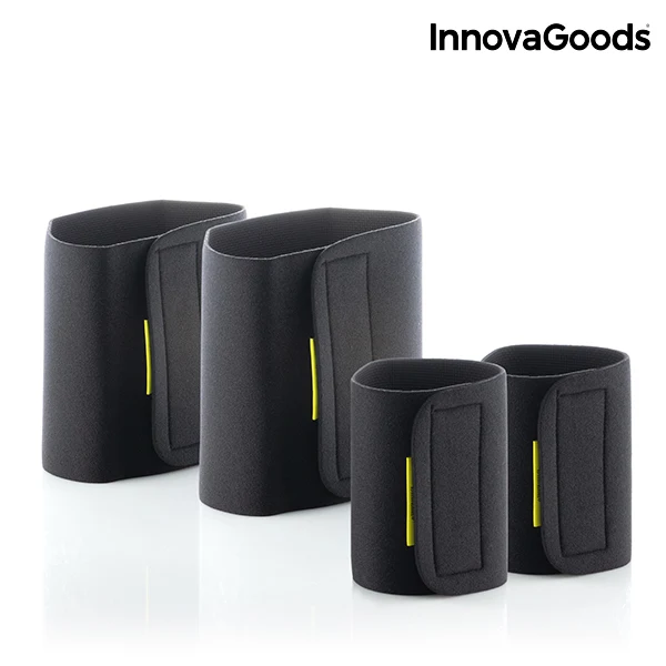 InnovaGoods сауна-эффект руки и бедра Обертывания(упаковка из 4