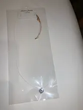 Colgantes redondos de circón AAA para mujer, collar de hilo de pescar transparente Invisible, gargantilla de Metal, Color dorado y plateado