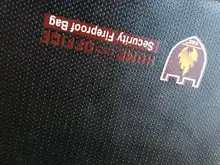Bolsa de documentos a prueba de fuego. Bolsa de efectivo segura resistente al agua y al fuego con revestimiento de silicona antipicazón. A prueba de almacenamiento seguro