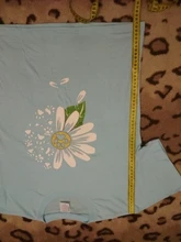 Daisy Bear Paw Print T-shirts Women Summer Graphic Tee Aesthetic Shirts for Women Casual