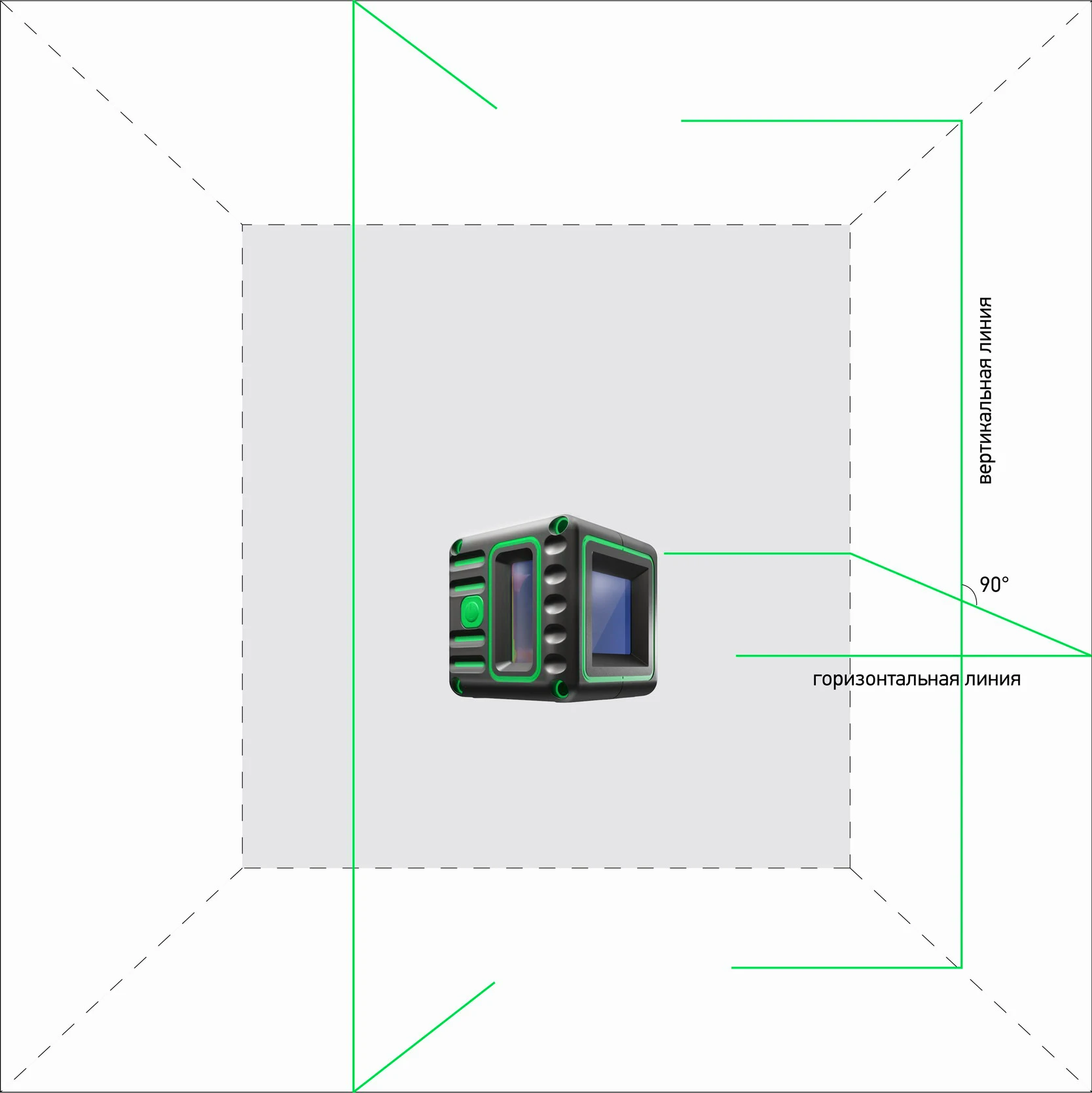 Лазерный уровень ADA CUBE 3D GREEN PROFESSIONAL EDITION| |