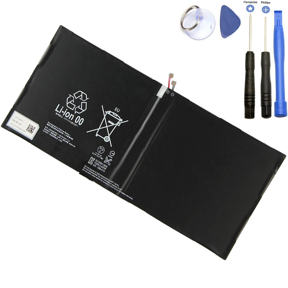 

LIS2206ERPC Tablet Battery for SONY Xperia Z2 SGP541CN SGP511 SGP512 SGP521 SGP541 SGP551 Mobile phone battery With Repair Tools