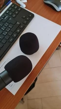 Cubierta de espuma de reemplazo negro para escenario, micrófono de mano, esponja parabrisas, PARA Karaoke, novedad de 2020, 2 uds.