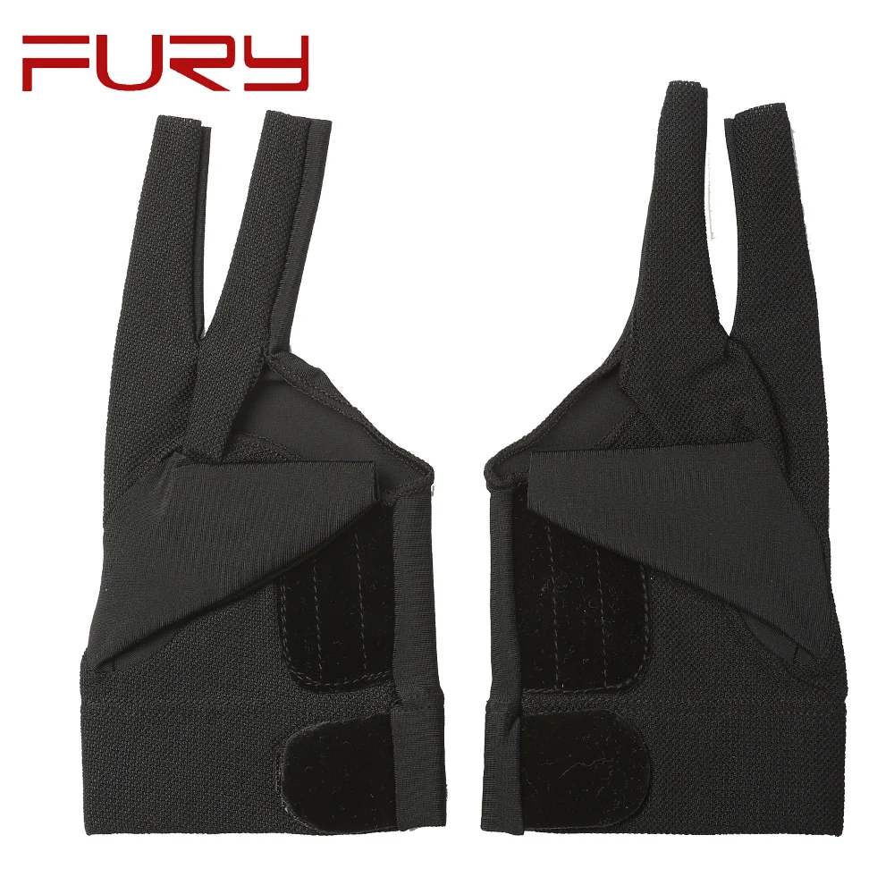 Перчатки кий для пула FURY Snooker перчатки с тремя пальцами дышащие