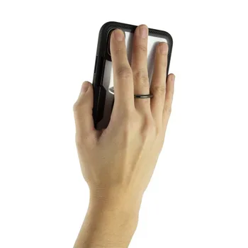 

Housing with ring Iphone KSIX Transparent
