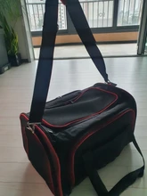 Pet-Carrier Expandable Kennel Airline-Approved Soft Crate Travel Two-Side Luggage on