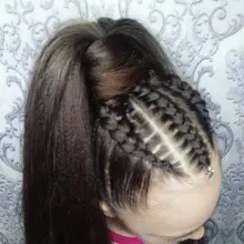 Hair-Extensions Braiding-Hair Synthetic-Hair Mirras-Mirror Low-Temperature-Fiber Easy