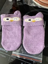 Calcetines de lana Coral antideslizante para bebé, calcetines cálidos y gruesos para recién nacidos, para interior