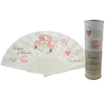 

Sell You batch/fan made from plastic rods personalized wedding car personalized canned with easy open