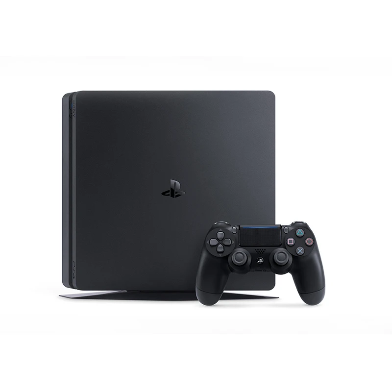 Sony PlayStation 4 Slim(1TB) Black(CUH-2208B)+ игра «HZD»+ игра «Detroit»+ игра «TLOU»+ PS Plus 3-мес - Цвет: Черный