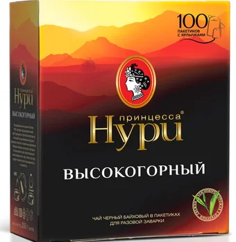 

Tea Princess Nuri "high mountain", Black, 100 bags