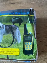 Collar de entrenamiento eléctrico para perros, collarín LCD para perro, impermeable, recargable, mascota de Control remoto, para todos los tamaños, choque, vibración, sonido, 50% de descuento