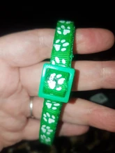 Nuevo lindo Collar campana para gatos Collar de perro Teddy Bomei perro de dibujos animados divertido huella collares lleva Cat accesorios Animal productos