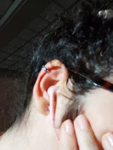 Pendientes bohemios de cartílago Punk para mujer, 1 Uds., Clip Vintage a la moda, sin perforación, Clips de oreja simples en forma de C, regalo