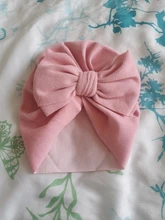 Sombrero de lana para bebé, lazos con turbante con flor, sombrero boina de lana para niña recién nacida, accesorios de fotografía para niño pequeño, gorro para niñas