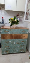 Wallpapers Decorative Background Furniture Self-Adhesive Living-Room Floral-Pattern DIY