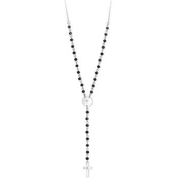 

2Jewels necklace rosary women 316L stainless steel, Faith-251692