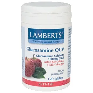 

GLUCOSAMINE QCV 1000 MG 120 COMP LAMBERTS