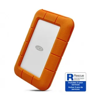 

LACIE RUGGED THUNDEDRBOLT 2TB HARD DRIVE TYPE C USB 3.1