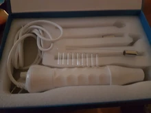 KONMISON-varita de electroterapia de alta frecuencia tubo de cristal, eliminador de acné y puntos, masajeador de belleza para Spa y cuerpo