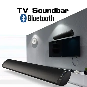 

20W BS-41Soundbar Bluetooth Loud Speaker Home Theater Sound Bar for TV Wired and Wireless Dual Speakers Support FM Radio TF Card