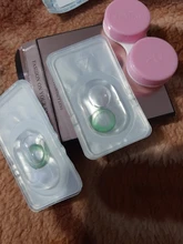 Lentillas cosméticas de colores para ojos, lentillas para uso anual, serie MILKSHAKE, 1 par