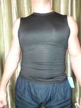 Camiseta sin mangas elástica para hombre, chaleco deportivo de secado rápido para correr, Fitness, gimnasio, jw