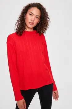 

Trendyol Button Knitted Blouse TWOAW20BZ0878