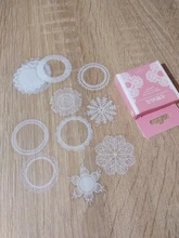 50 unids/pack de encaje blanco transparente caja Kawaii decoración pegatinas planificador Scrapbooking papelería japonesa diario pegatinas